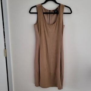 NWOT ARMANI EXCHANGE  Suede Dress